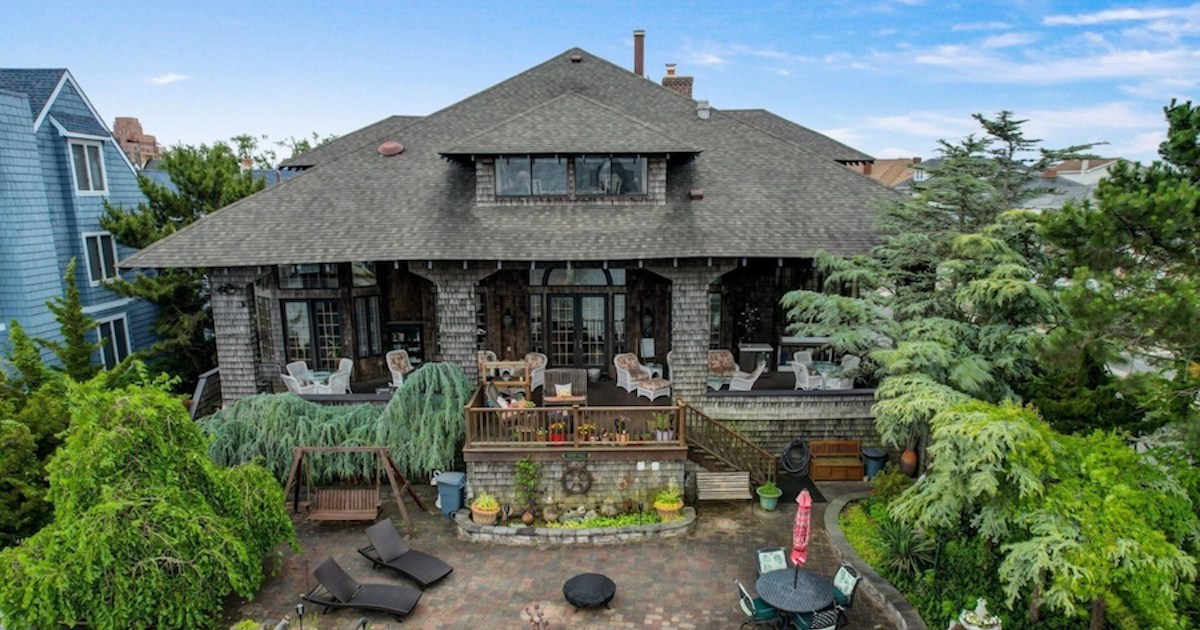 Down the Shore Ventnor Classical Revival House for Sale