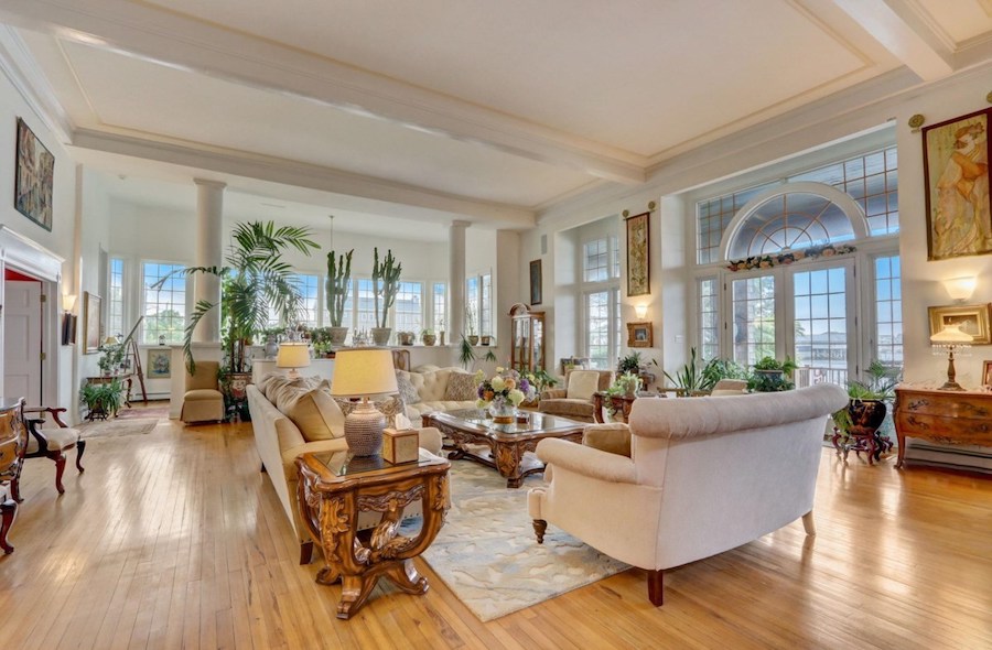 house for sale ventnor classical revival living room