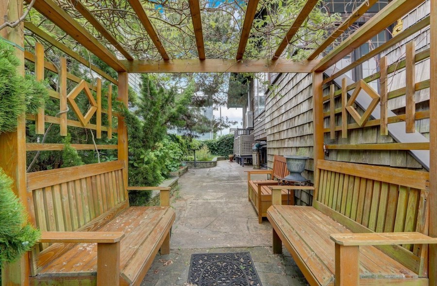 rear patio