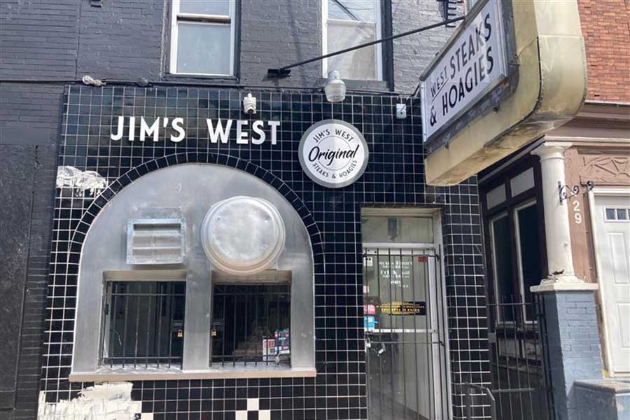 Jim's West Steaks & Hoagies on 62nd Street in West Philadelphia