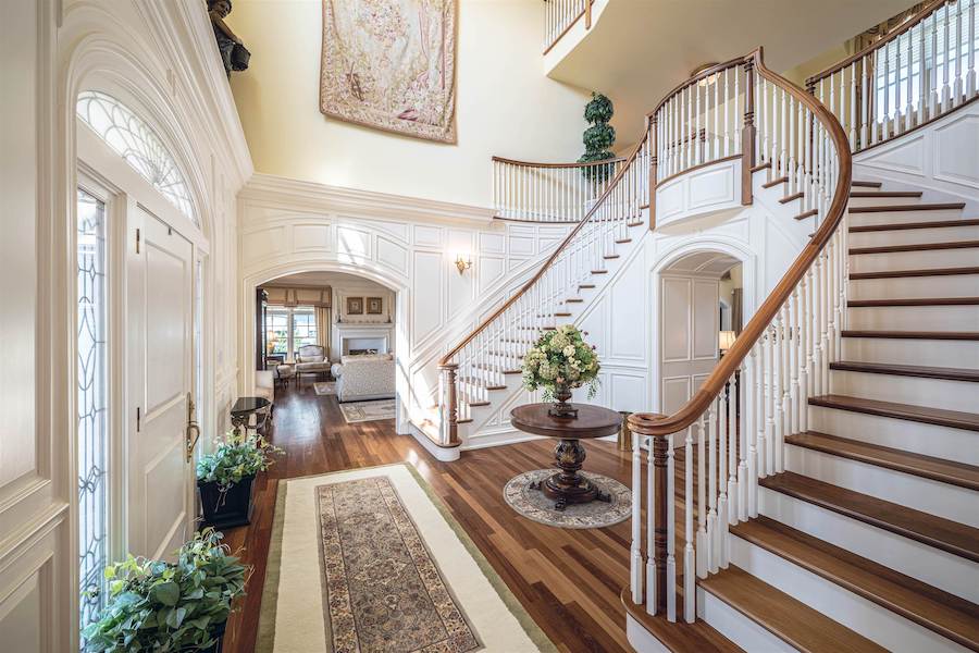 house for sale cape may colonial revival foyer