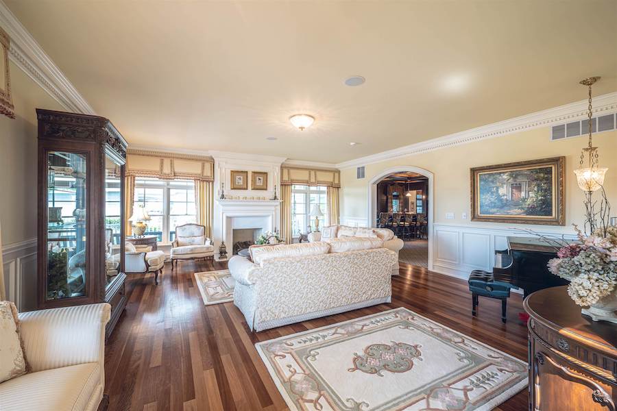 house for sale cape may colonial revival living room