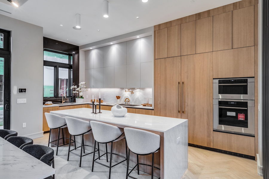 house for sale fitler square luxury townhouse kitchen