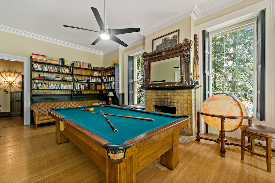 house for sale germantown colonial billiard room