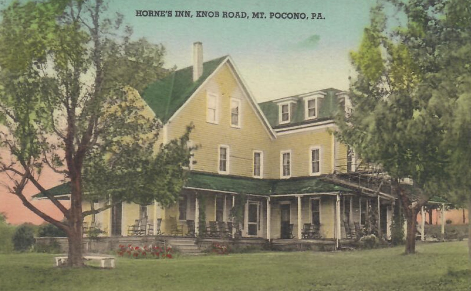 horne's inn postcard