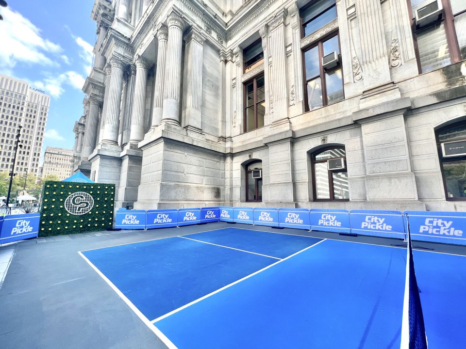 pickleball citypickle dilworth park philly