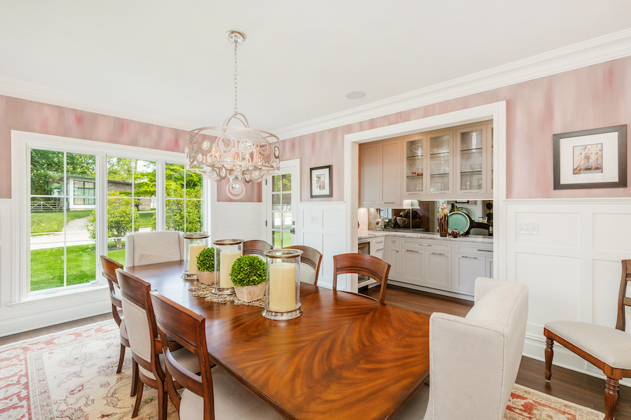 house for sale chestnut hill neotraditional formal dining room