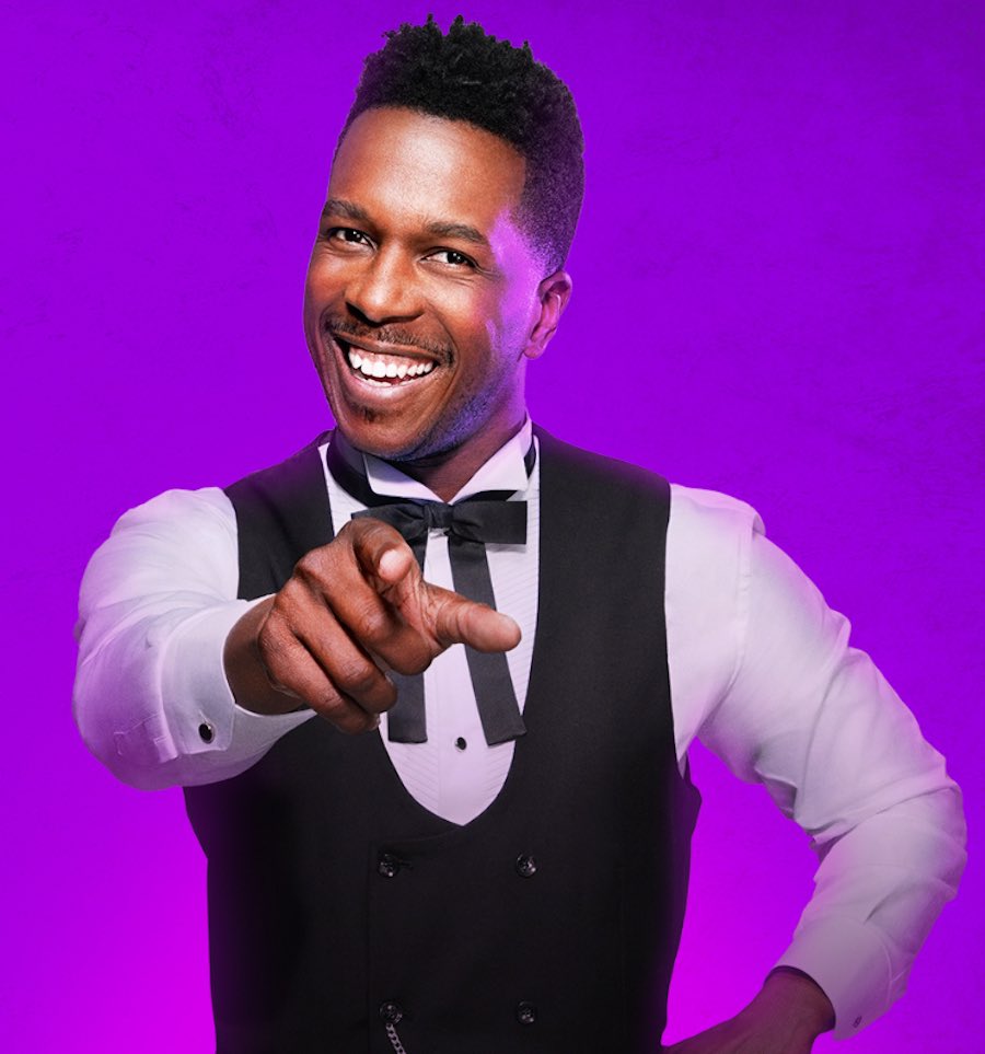 Leslie Odom Jr. in a promo image for his Broadway show Purlie Victorious