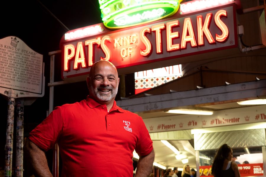 Pat's Steaks owner Frank Olivieri, who says he's bringing his family's famous cheesesteaks to Penn State