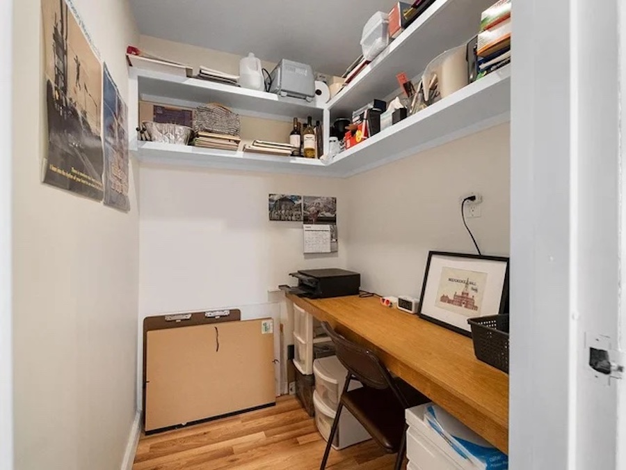 co-op for sale logan square modern storage room (home office)