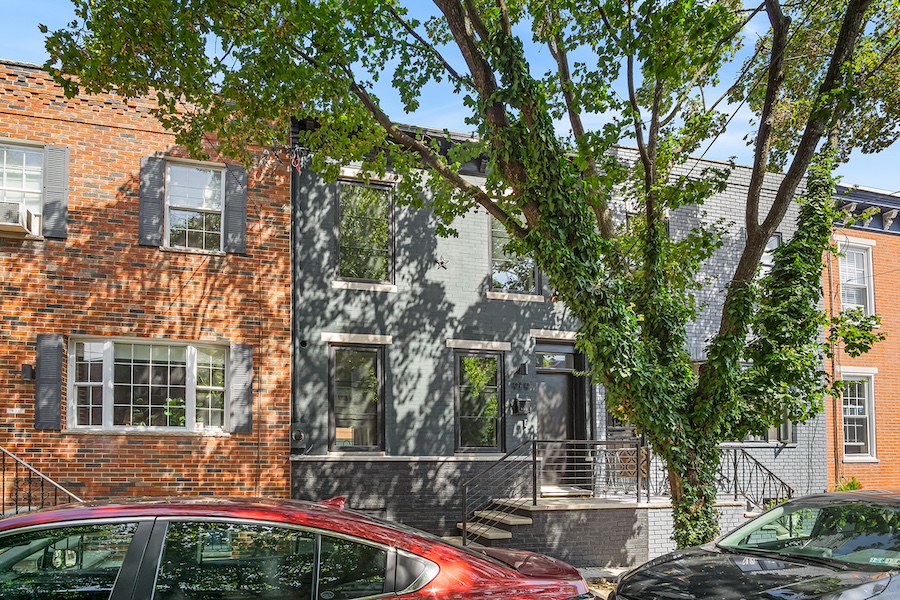 house for sale east passyunk renewed workingman's rowhouse exterior front