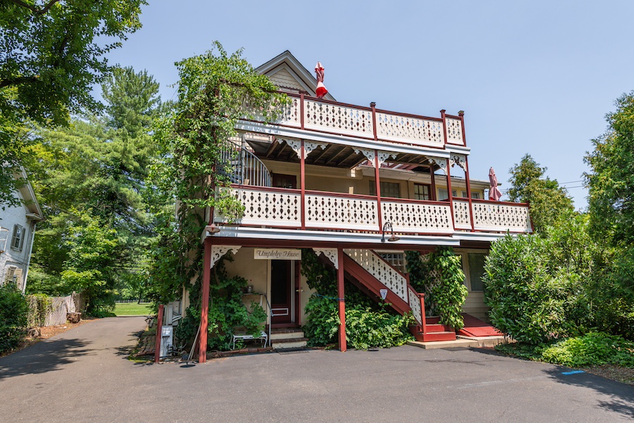 house for sale new hope historic inn exterior rear