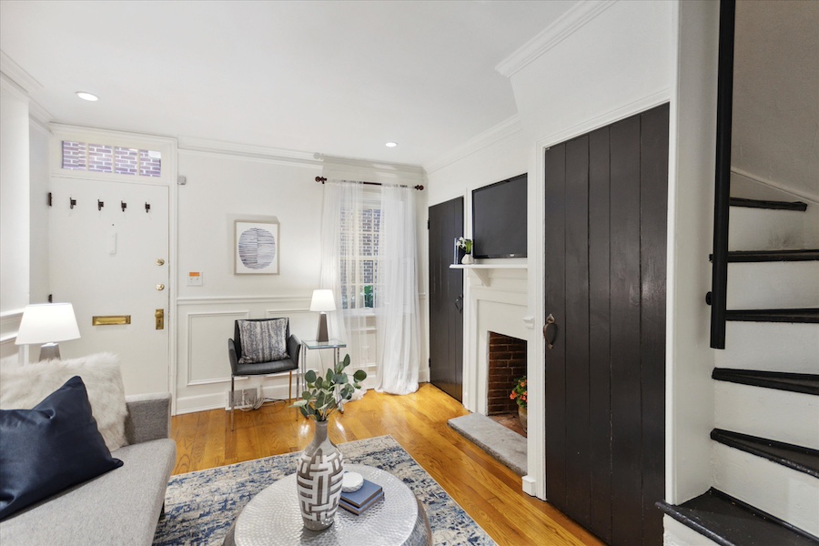 house for sale queen village expanded trinity living room