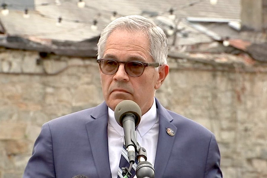 Philadelphia District Attorney Larry Krasner, who may walk back some of the charges stemming from the Philadelphia looting arrests