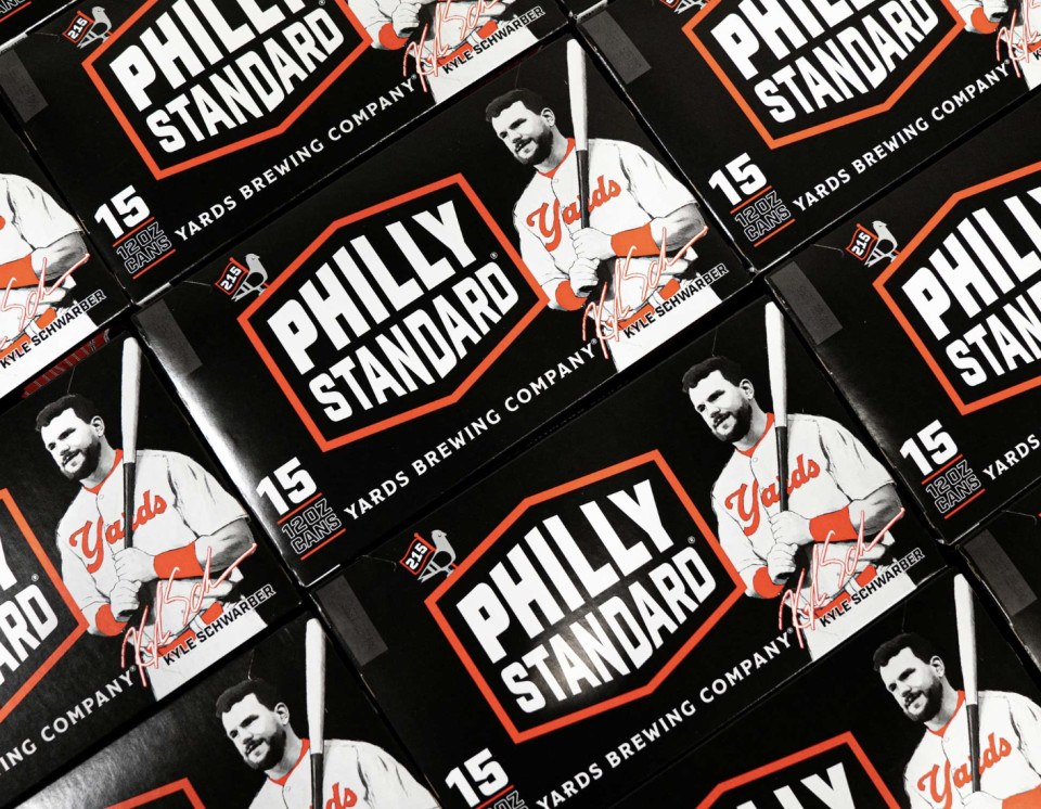 Kyle Schwarber teams up with Yards as Philly Standard brand
