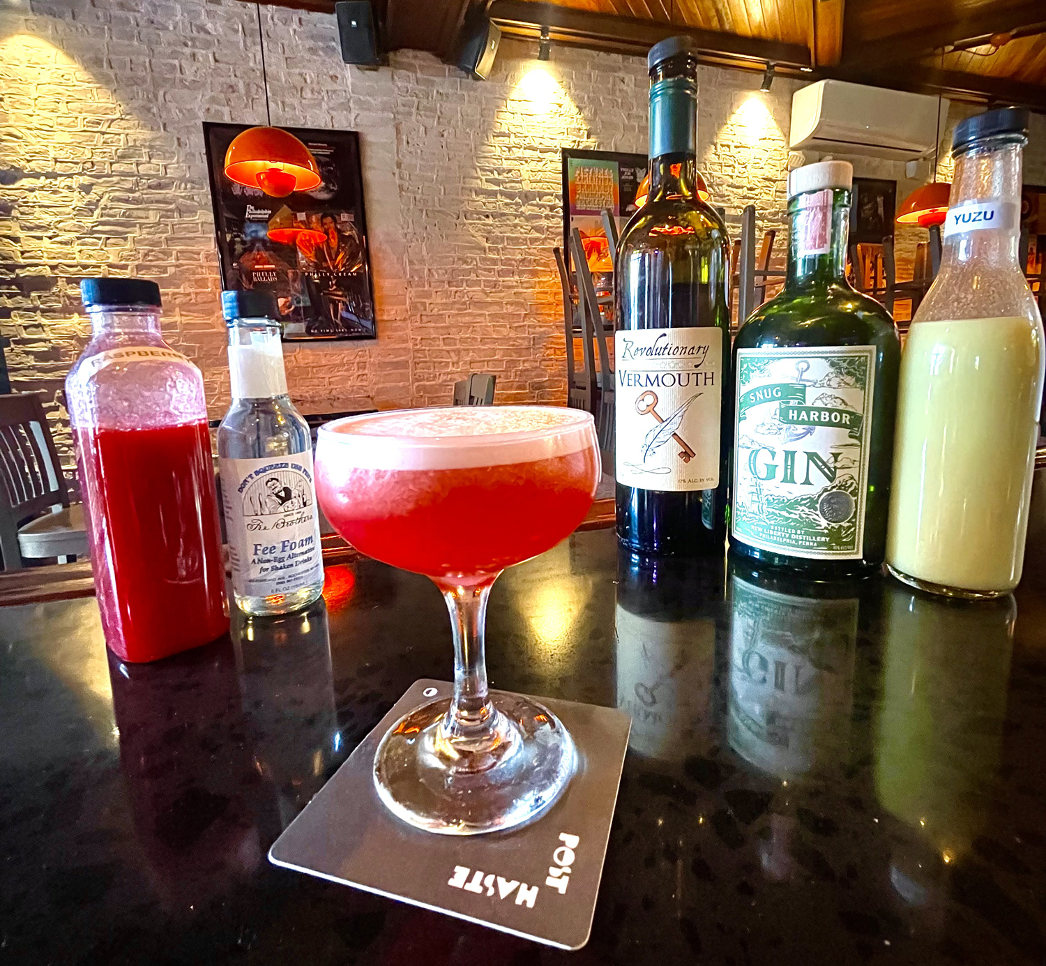 Clover Club cocktail