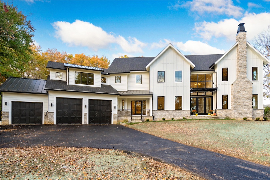 house for sale malvern new construction modern traditional exterior front