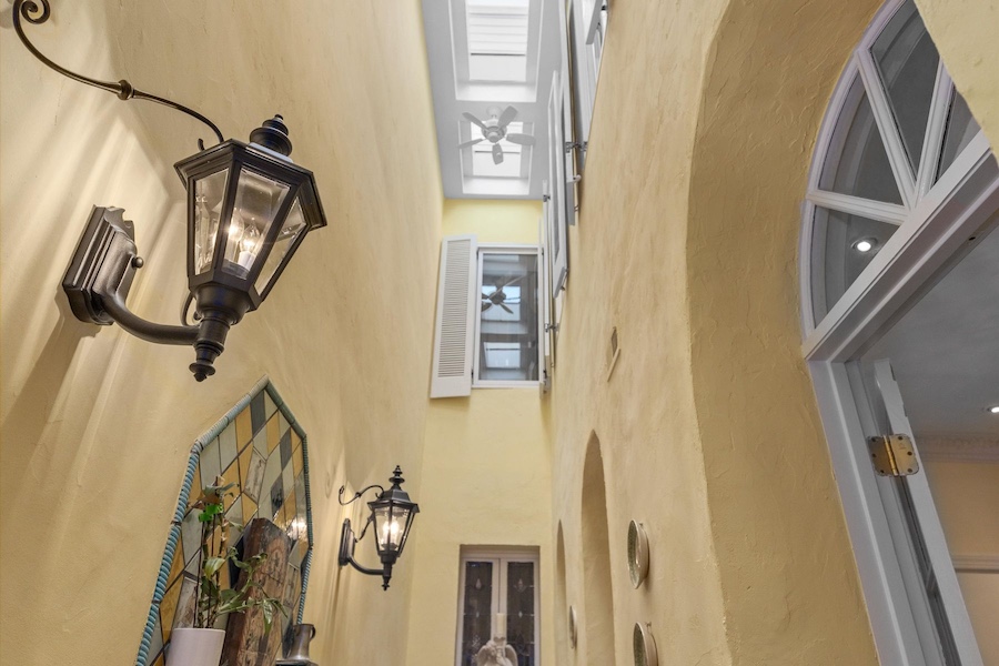 house for sale queen village victorian rowhouse atrium