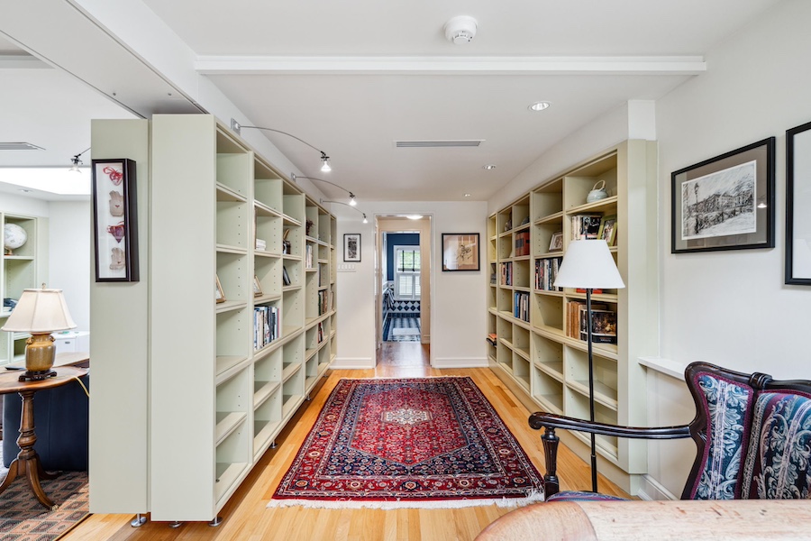 fourth-floor hallway