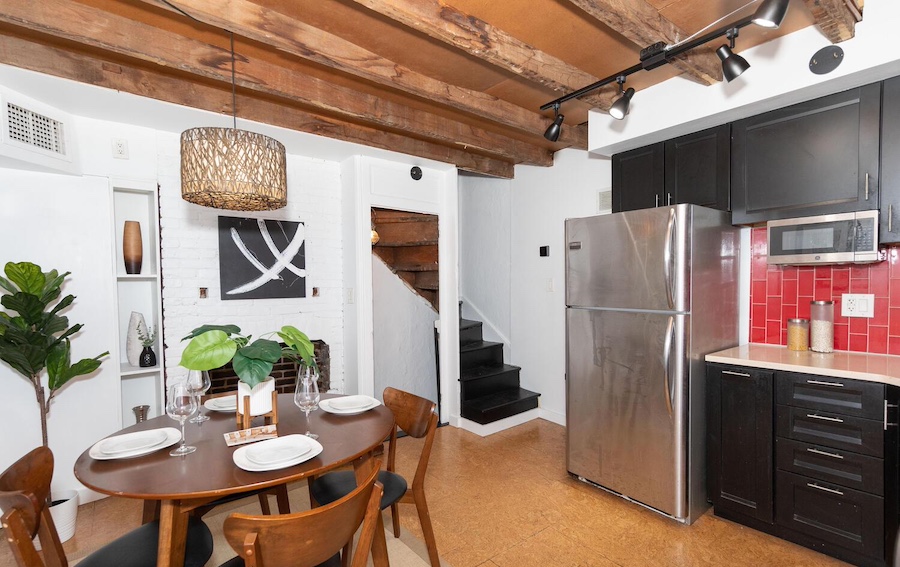house for sale northern liberties contemporary trinity dining room and kitchen