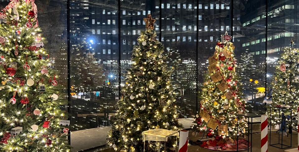 The Festival of Trees in LOVE Park