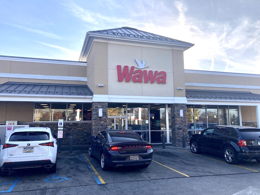 The Wawa in the Upper Darby section of Delco where the antisemitism occurred 