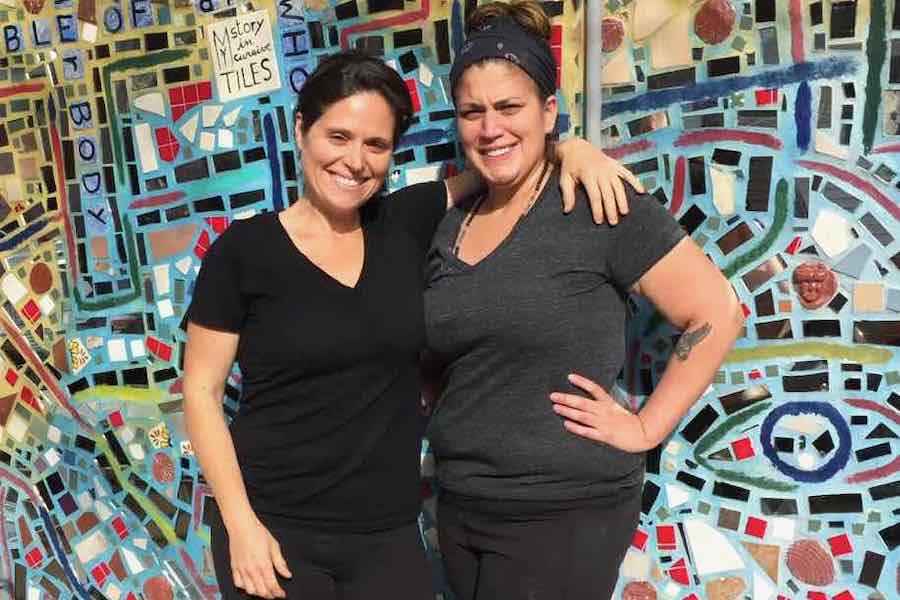 Black n' Brew owners Colleen DeCesare and Jennifer Kaufman in South Philadelphia 