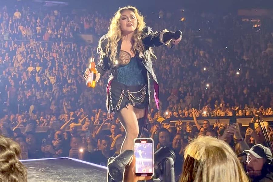 Madonna Finally Takes the Stage in Philly After Lots of Waiting