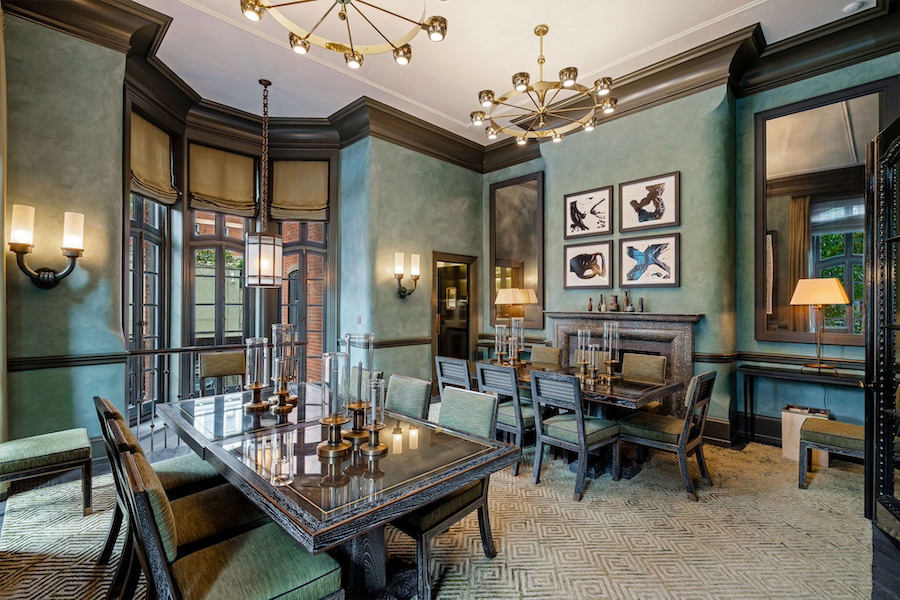 house for sale rittenhouse square second empire mansion dining room