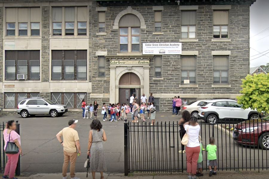 Philadelphia school Cedar Grove Christian Academy, which the NAACP has told to remove its ban on "big Afros" and dreads