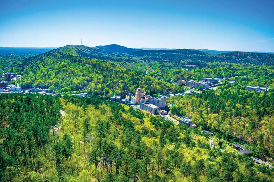 A city within a park: Arkansas' Hot Springs National Park turns