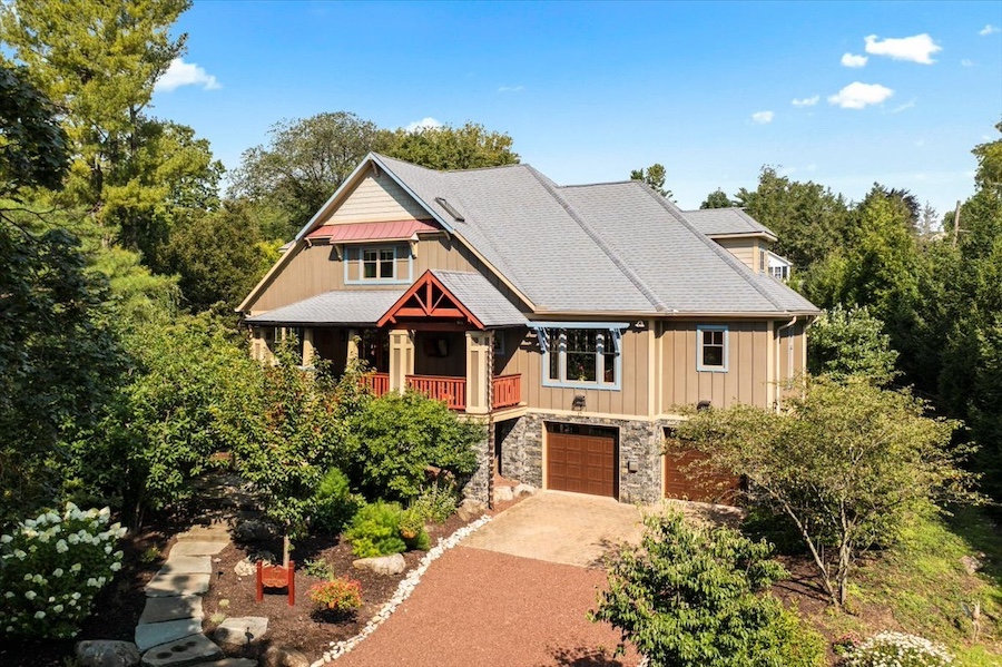 house for sale doylestown modern craftsman exterior front