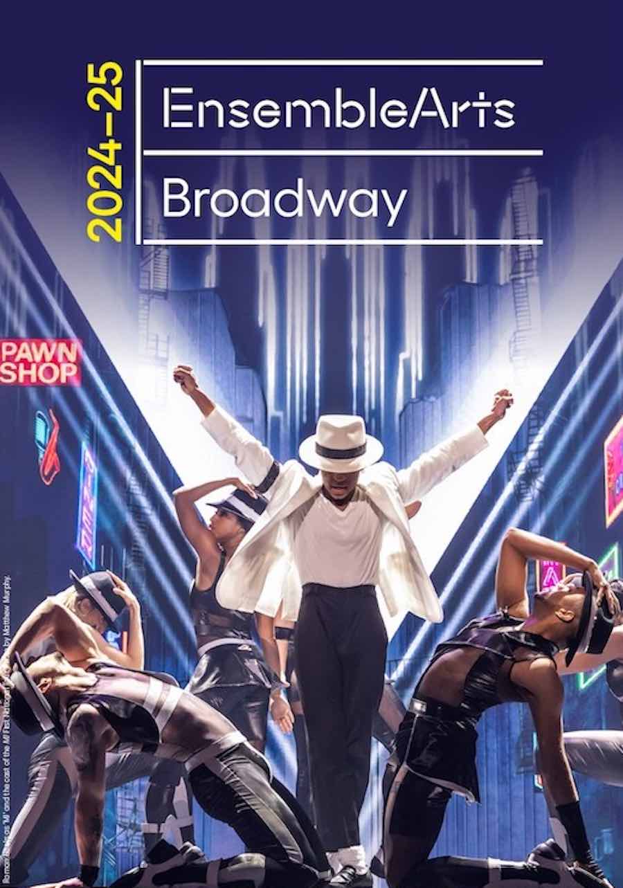 A promotional image for MJ the Musical, the Broadway show celebrating accused pedophile Michael Jackson, shared by the Kimmel Center, which is presenting the Michael Jackson musical in Philadelphia.