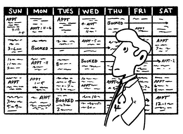 doctor's appointment scheduling