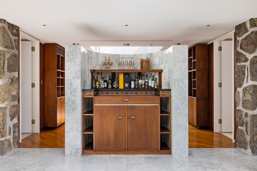 house for sale forty fort architect's house lobby bar