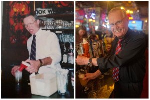 Photos of McGillin's bartender John Doyle