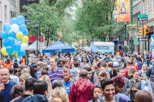 shopaholics neighborhood guide walnut street during rittenhouse row spring festival