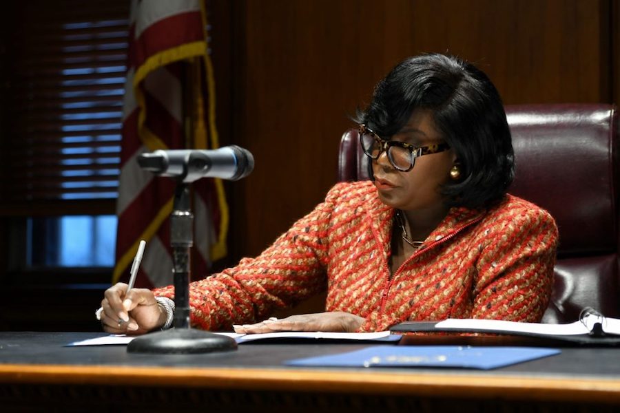 Philadelphia Mayor Cherelle Parker, who just signed a tinted windows bill into law