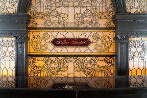 the bellevue makeover preview stained glass window