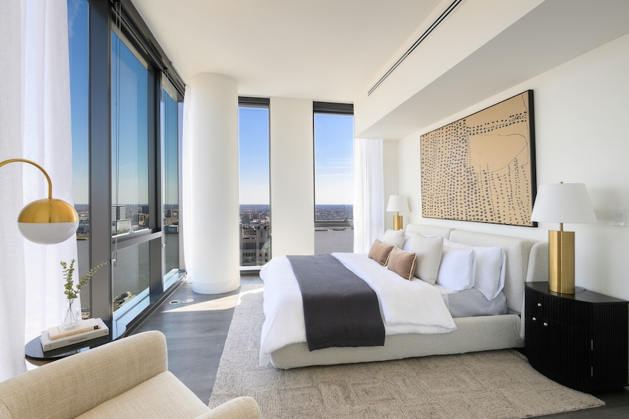 penthouse apartment bedroom