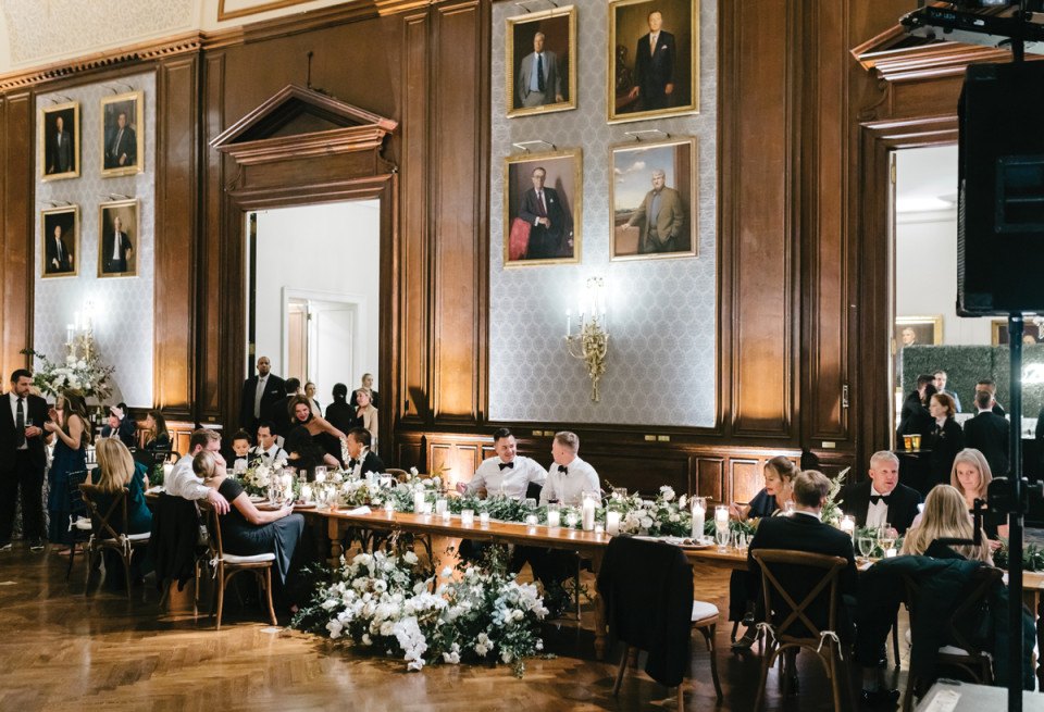 Union League wedding reception