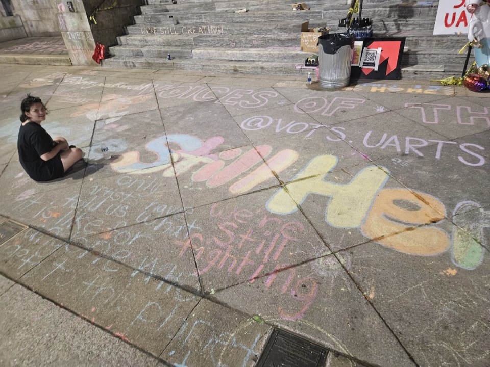 uarts university of the arts closing protest