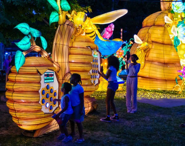 The Philadelphia Chinese Lantern Festival in Franklin Square