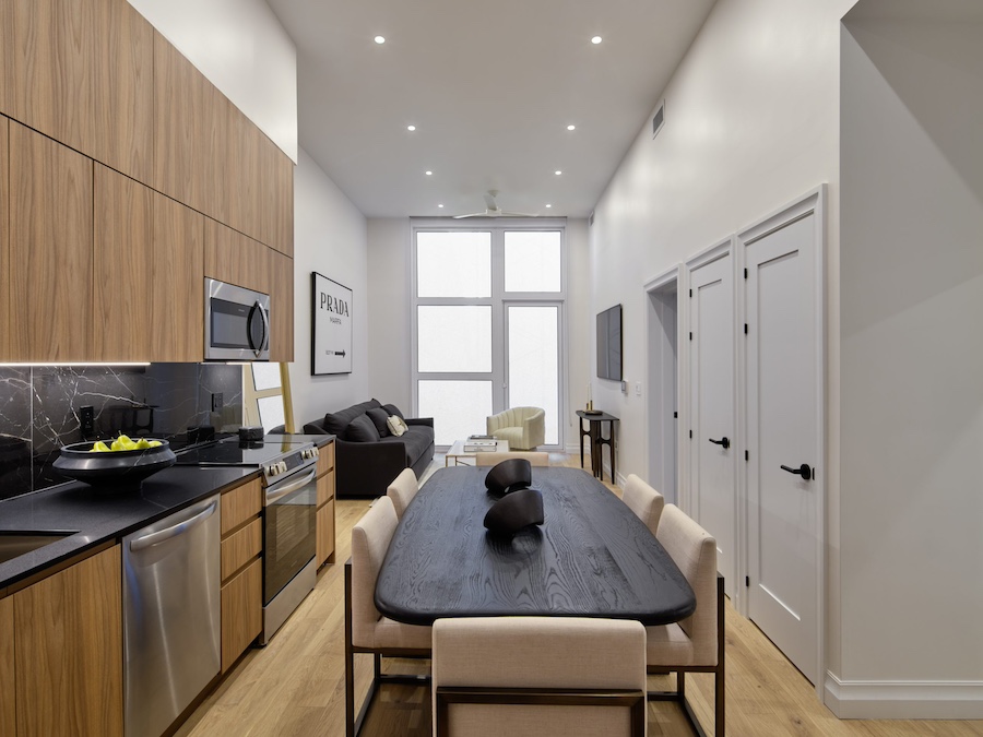 model one-bedroom apartment