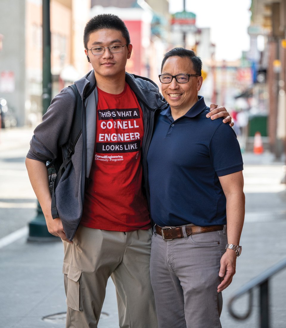 John Chin in the Chinatown section of Philadelphia