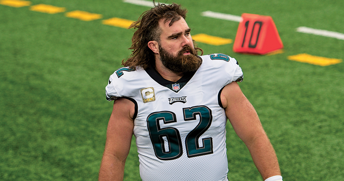 Jason Kelce’s Hair: A Timeline