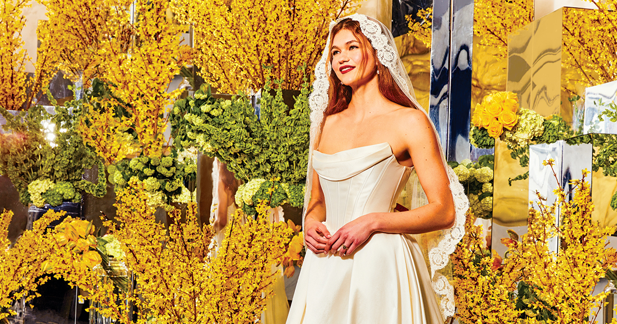 Increase the glamour factor with these timeless wedding dresses