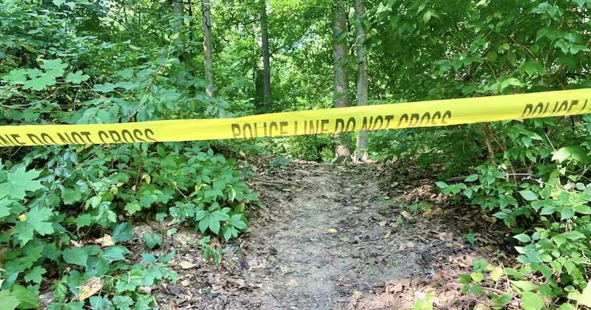 Body found hanging from tree in the woods of West Philadelphia