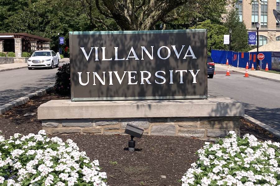 Villanova University, site of a 2022 sexual assault that former Villanova student Elijah Katzenell has pleaded guilty to (photo by Victor Fiorillo)