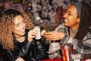 Customers at Tattooed Mom, a Philadelphia bar that could benefit from the new happy hour laws in Pennsylvania